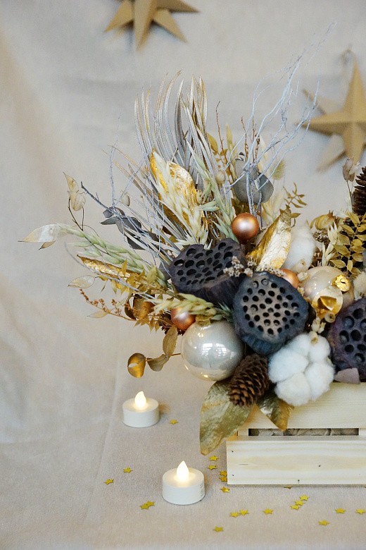 фото новогодней композиции для дома