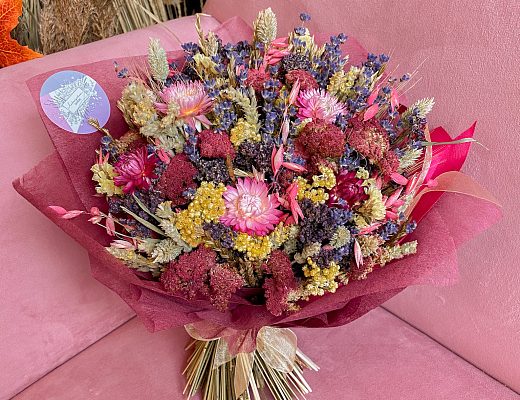 erkpncgcc0pr3hissx02phudqv6he27v Нежный букет из сухоцветов в подарок.