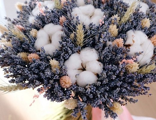 36592d6cfcd682bf3b80aad9d0fa89f7 Описание и размеры букета из сухоцветов.