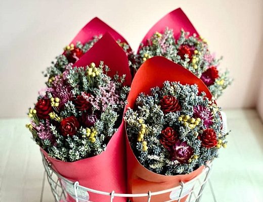 af2ec181d32efb7847083d87f32eeafe Описание и размеры букета из сухоцветов.