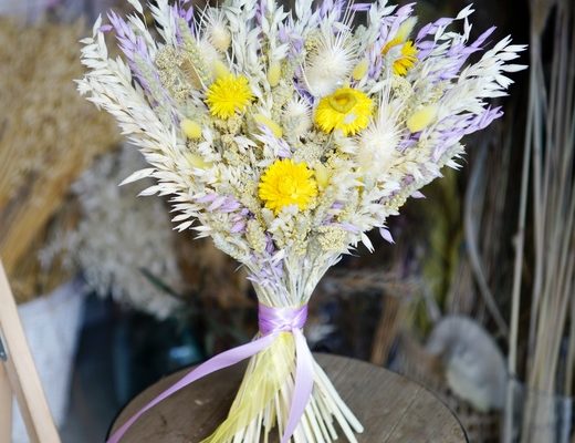 cab02f06d508078f708caceafa624399 Описание и размеры букета из сухоцветов.