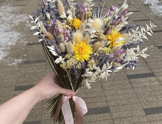 729dd482195f5b6007b3bc2b211146ef Описание и размеры букета из сухоцветов.
