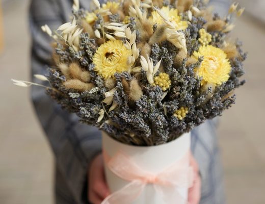 8dd00cf8937bd047c4703e014f4a2e6a Описание и размеры композиции из сухоцветов.