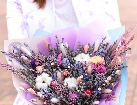 e8c8c1a4261f273487cd3abe4442f9d4 Описание и размеры букета из сухоцветов.