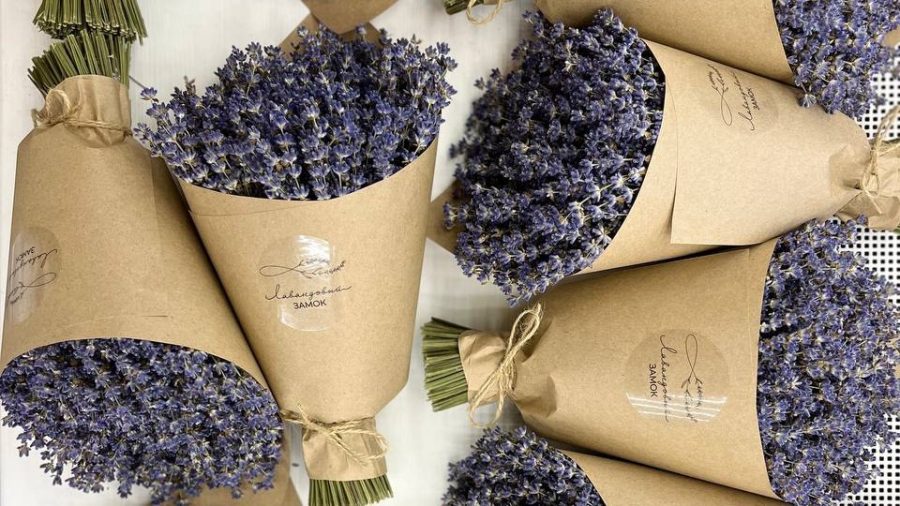 Букет из Лаванды Лавандовый Замок